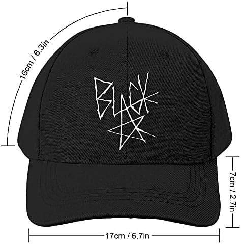 אנימה אוכל שחור כוכב חתימת לוגו כובע אבא כובע מתכוונן כותנה בייסבול כובע