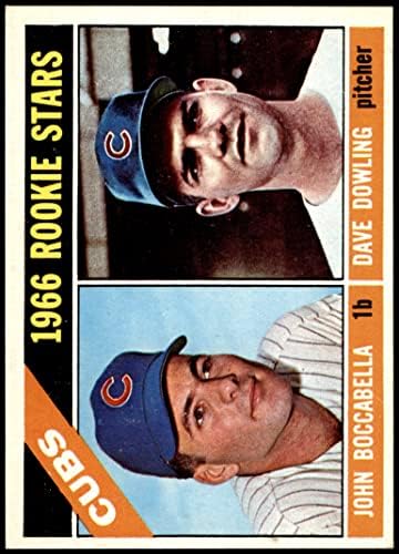 1966 Topps 482 קאבס טירונים ג'ון בוקבלה/דייב דאולינג שיקגו קאבס אקס/MT Cubs