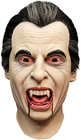 W&W Hammer Horror Christopher Lee Dracula Halloween מסכת תקורה מבחירה הטובה ביותר לשנת 2021 אוסף תלבושות
