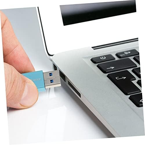 Solustre 2PCS USB אנטי-מברשת ממיר USB ממיר מתאם מחשב נייד מחבר USB מחבר USB מבודד נסיעות פריצה למאט USB