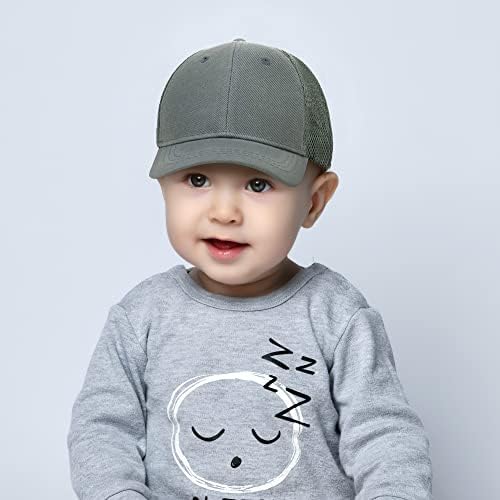 טרנדי הלבשה חנות תינוקות גודל מובנה מתכוונן נהג משאית רשת בייסבול כובע