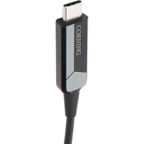 כבלים אופטיים על ידי Corning Thunderbolt 3 כבל אופטי זכר מסוג USB-C, 50 מ '