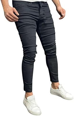 ג'ינס רזים של דיאגו לגברים בג'ינס וינטג 'ג'ינס וינטג
