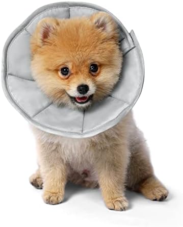 האצ ' יקיטי רך כלב קונוס לכלבים לאחר ניתוח כלב קונוסים מתכוונן כלב התאוששות לנשימה צווארון עבור חיות מחמד עבור
