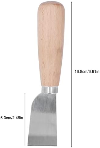סכין החלקה על עור, סכין עגול עור DIY מיוצר לגילוף לגיזום
