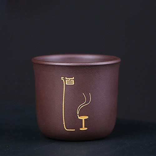 כוס IIUE גברים ונשים כוס כוס צנוע כוס כוסות תה עפרות כוסות תה צבועות ביד רחבה