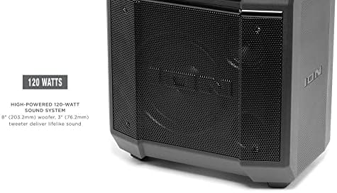Ion Explorer FX רמקול Bluetooth בעל עוצמה גבוהה עם אפקטים קוליים IPX4 עמיד במים
