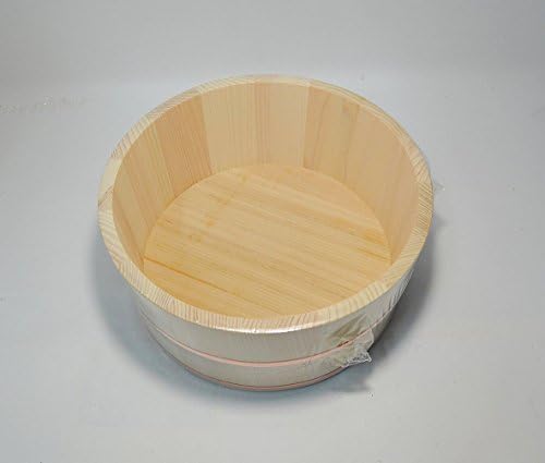 תוצרת יפן הינוקי אוקה טהור עץ אמבטיה דלי