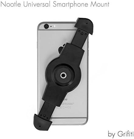 Grifiti Nootle טלפון אוניברסלי חצובה הר הר 1/4 20 התאמות iPhone, iPhone Plus, Smartpons Galaxy