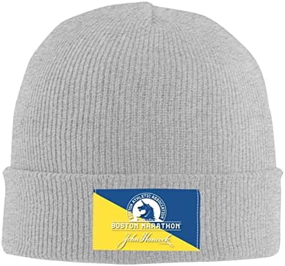 לוגו מרתון של בוסטון הדפס כובע סרוג כובע צמר צמר אופנה חמה בחוץ יוניסקס סרוג יוניסקס