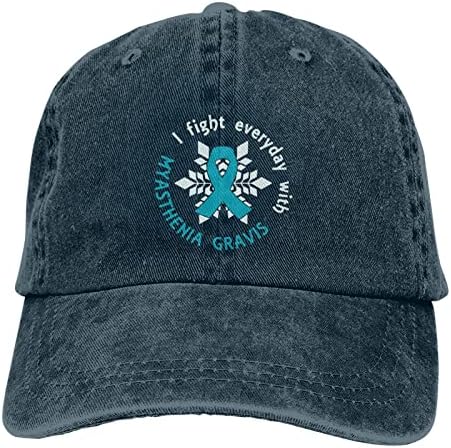 מזיין אגוזי מזיון מיאסטניה גרביס מודעות כובע בייסבול כובעי בייסבול כובעי קאובוי מתכווננים כובע אבא של אישה אבא