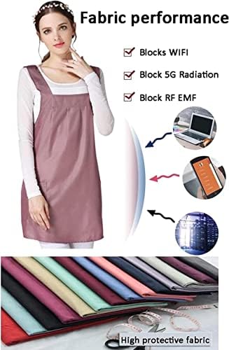 בד סיבי מתכת, מיגון אות EMF, אנטי-קרינה 5G, RF/EMI/EMF/LF חליפת בד בלוק להכנת וילונות לבוש, ECC.