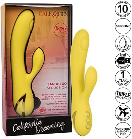 Calexotics קליפורניה חולמת פיתוי בסן דייגו, צהוב