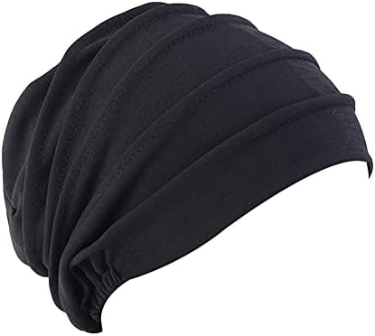 טורבן לבגדי ראש של איקאסוס כימיה לנשים כותנה כותנה כובעי כפות כובעים כובעי סרטן
