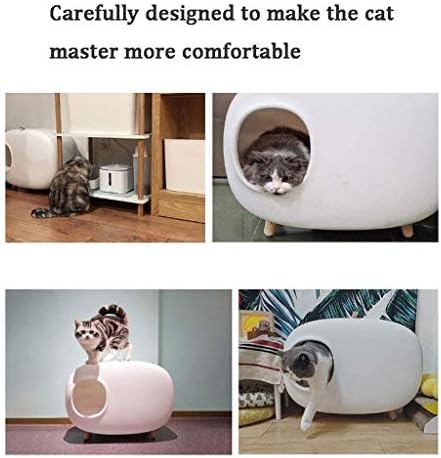 סלאטיום חתולים המלטת תיבת אופנה יצירתי חתולי אסלת גדול לחיות מחמד אשפה יכול מגירת חתולי אסלת ציוד
