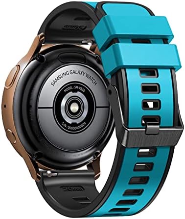 להקות צפייה של סיליקון תואמות ל- Venu 2 Plus/Forerunner 645/245 להקה, רצועת החלפה של 20 ממ עבור Galaxy Watch