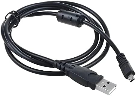 SupplySource תואם 3.3ft מטען USB נתונים החלפת כבל נתונים למצלמה Panasonic Lumix DMC-ZS25 DMC-TZ35