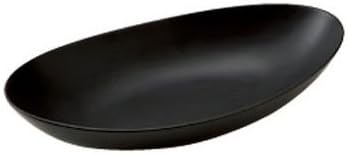 小田 陶器 סיר סגלגל גדול, 270 × 150 × 55, שחור