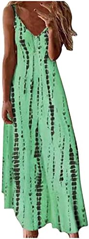נשים קוטקרם 2023 קיץ בוהו ספגטי מזדמן רצועה שמלת מסיבת צוואר מרובעת פלוס גודל קו חוף חוף ארוך שמלת מקסי