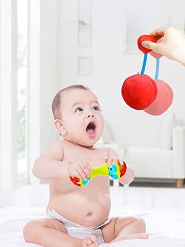 AIYZA צעצוע תינוק צלצל יד צלצל בן 0-1 תינוק בן יילוד יילוד פאזל חינוך מוקדם צעצוע FullTrainkKit