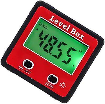 Homeriy 2-ye Digital Digital Ellinometer ברמת קופסא זווית זווית זווית מדד מדד מדד