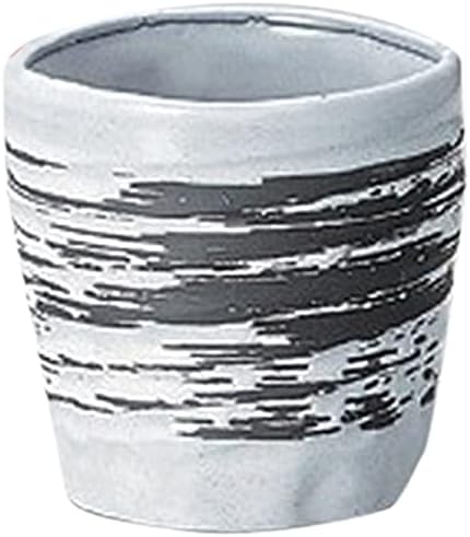 סט של כוס סאקה של 10 סאקה, מברשת זיגוג לבן כוס שוחו גרגר, 3.6 x 3.6 אינץ