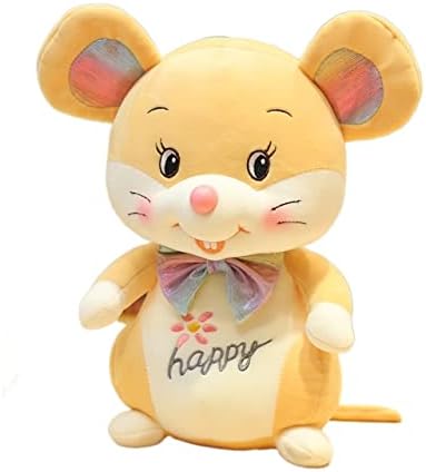 SSXGSLBH עכבר חמוד צעצוע קטיפה קטיפה קטיפה בעלי חיים עכבר עכבר כרית בובת כרית יום הולדת מתנה צעצוע חמוד