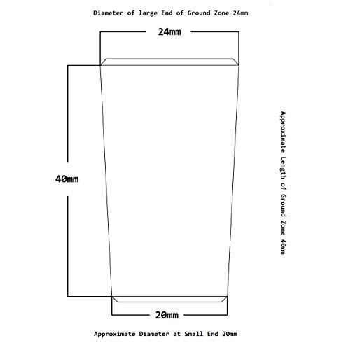 מתאם הגדלת זכוכית Laboy מתאם חיבור בין 29/42 עד 24/40 מזכוכית מזכוכית מזכוכית מזכוכית מזכוכית