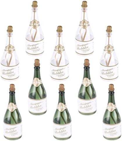 Bestoyard Bubble חתונה מעדיפים 12 יחידות בקבוק בועת שמפניה שמאחל לבקבוקים עם שולחן חתונה מרכזי חתונה