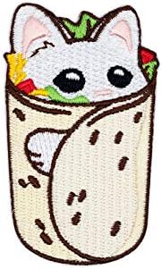 קריצות במשך ימים של Purrito Burrito Cat Patac
