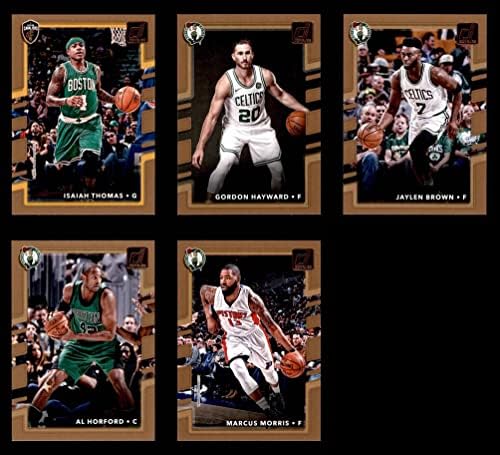2017-18 דונרוס בוסטון סלטיקס כמעט שלם צוות בוסטון סלטיקס NM/MT Celtics