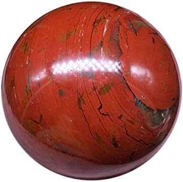 QueenBox® 70-85 ממ אדום אדום אדום ג'ספר ריפוי כדורי גביש מלוטש כדורי אספנות מתנה קישוט