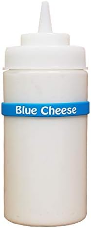 כחול גבינה: לסחוט בקבוק תוויות: 10 חבילה