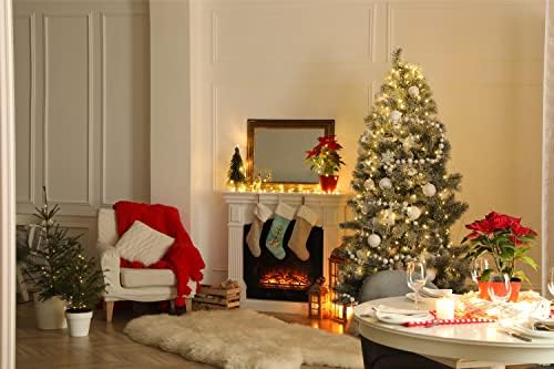 אוצרות קרוליין BB2967CS Cavalier King Charles Spaniel עץ חג מולד שמח גרב חג מולד, אח תלויה גרביים