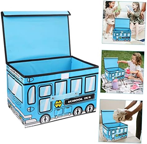 קופסת חריץ קופסת קופסת אחסון צעצוע לילדים מכולות לבגדים לילדים מסגרת אחסון צעצועים מארגן אחסון מארגן בד