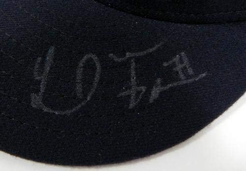 סנט לואיס קרדינלס סם פרימן 61 חתום כובע כחול אוטומטי 7.5 STLC0538 - כובעי חתימה