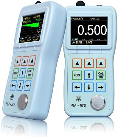 יושי סדרת PM5 PM-5DL Ultra דיוק גבוה דיגיטלי דיגיטלי אולטרה סאונד מעובי מד דרך מד צבוע וציפויים,