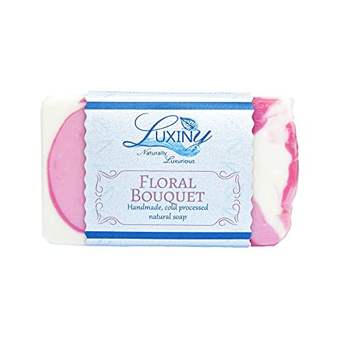 בר סבון טבעי לוקסיני, סבון גוף בעבודת יד ובר סבון אמבט הוא סבון קסטיליה טבעוני לחות ללא שמן דקלים עם שמני