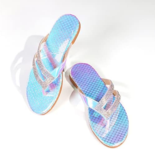RBCULF נשים נעלי בית 2023 אופנה קיץ שטוח תחתון קרנריסטון נעליים כפכפות מחליקות על סנדלים שקופיות מקורות
