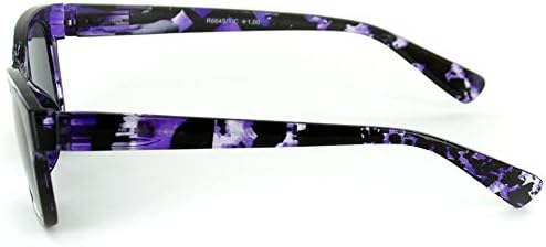 Aloha Eyewear Tropix משקפי שמש קריאה מלאה לנשים מסוגננות - UV