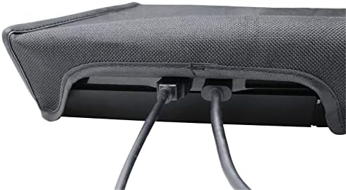 כיסוי אבק אופקי שחור לפלייסטיישן 4 עבור PS4 אבק רך הוכחת כיסוי כיסוי שרוול שרוול שרוול קונסולה