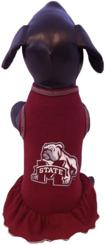 NCAA מיסיסיפי מדינת בולדוגים שמלת כלבים מעודדת