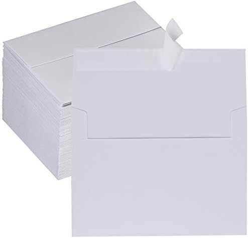 סופלה 150 יח ' בתפזורת א2 מעטפות הזמנה בקליפה לבנה & מגבר; לחץ על חותם עצמי 4 3/8 איקס 5 3/4 מעטפות מעטפות