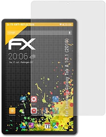 מגן המסך של Atfolix התואם ל- Samsung Galaxy Tab סרט הגנה על מסך 10.1, סרט מגן אנטי-רפלקטיבי וסופג זעזוע FX