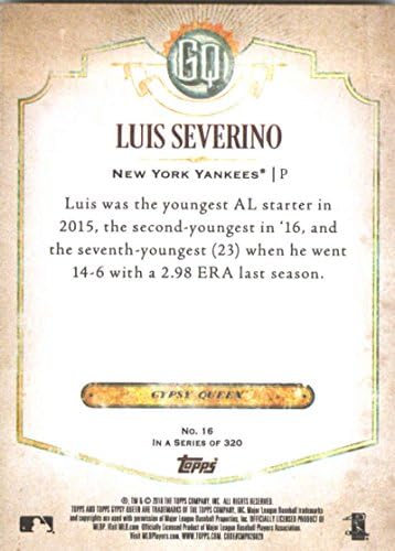 2018 Topps Gypsy Queen 16 Luis