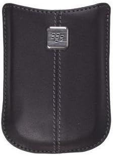 כיס כיס עור OEM Blackberry Case Black Case ללא קליפ חגורה לעיקול 8520