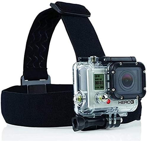 Navitech 8 ב 1 אקשן אקשן מצלמה משולבת משולבת עם מארז כחול - תואם למצלמת פעולה דיגיטלית GoPro8 4K דיגיטלית