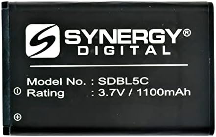 Synergy Digital Barcode Scanner סוללה, תואמת את סורק הברקוד של נוקיה 6175i, קיבולת גבוהה במיוחד,