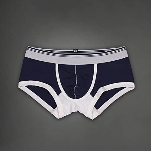BMISEGM תחתוני כותנה גברים תחתוני אופנה תחתונים מכנסיים קצרים של גברים סקסיים תחתונים תחתונים מודפסים