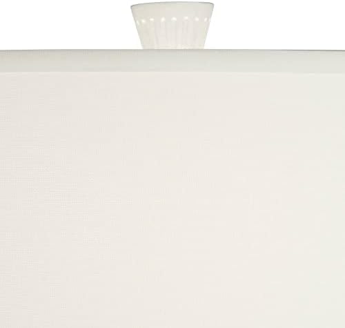 פוסיני אירו עיצוב לוק מודרני שולחן מנורת 30 גבוה לבן גיאומטרי בד תוף צל לסלון חדר שינה בית המיטה
